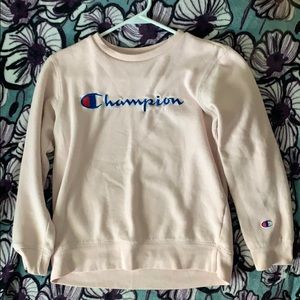 Pink Champion hoodie